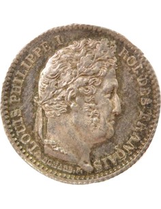 Louis-Philippe Ier 25 centimes Argent 1847 A - Paris 2