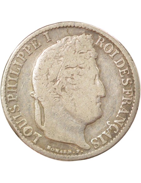 Louis-Philippe Ier 1/2 franc Argent 1839 A - Paris