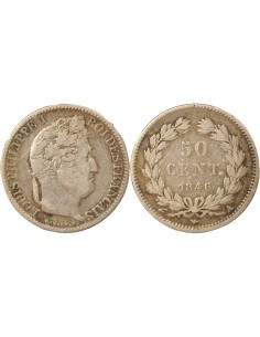 Louis-Philippe Ier 50 centimes Argent 1846 A - Paris