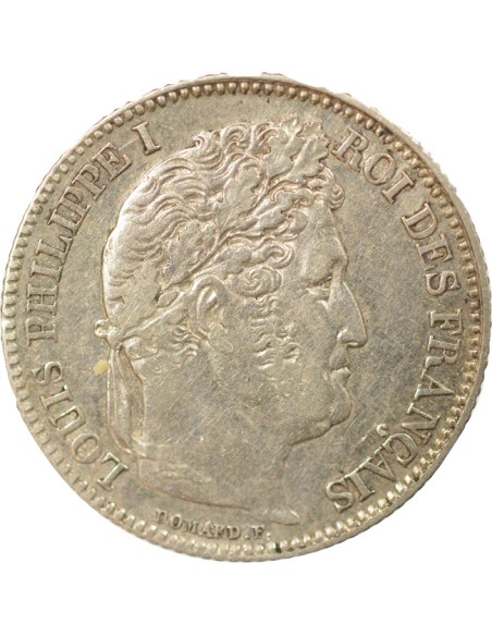 Louis-Philippe Ier Tête Laurée 1 franc Argent 1840 K Bordeaux