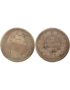 Louis-Philippe Ier 2 francs Argent 1835 A - Paris