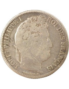 Louis-Philippe Ier Tête Laurée 1 franc Argent 1832 B Rouen 2