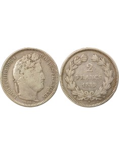 Louis-Philippe Ier 2 francs Argent 1835 D Lyon