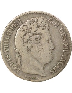 Louis-Philippe Ier Tête Laurée 1 franc Argent 1846 A - Paris 2