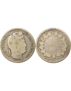 Louis-Philippe Ier 2 francs Argent 1837 B Rouen