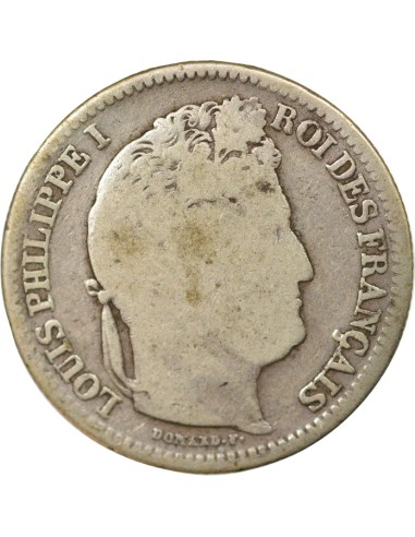 Louis-Philippe Ier 2 francs Argent 1837 B Rouen