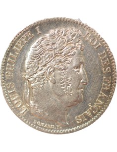 Louis-Philippe Ier Tête Laurée 1 franc Argent 1836 B Rouen 2