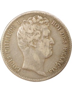 Louis-Philippe Ier Tête nue 1 franc Argent 1831 B Rouen 2