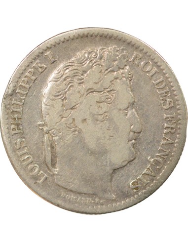 Louis-Philippe Ier 2 francs Argent 1837 W Lille
