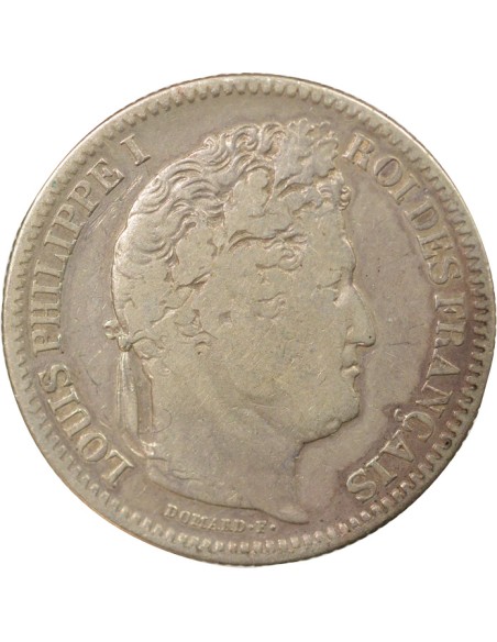 Louis-Philippe Ier 2 francs Argent 1836 BB Strasbourg