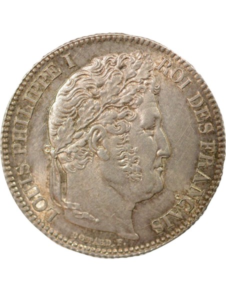 Louis-Philippe Ier Tête Laurée 1 franc Argent 1844 K Bordeaux