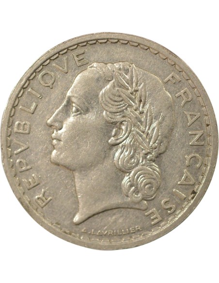 Nickel 5 francs Nickel 1938 A Paris