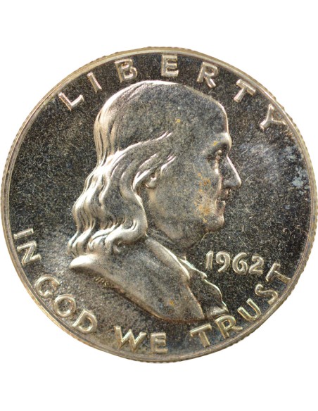 Type 2 1/2 Dollar Argent 1962 Philadelphie