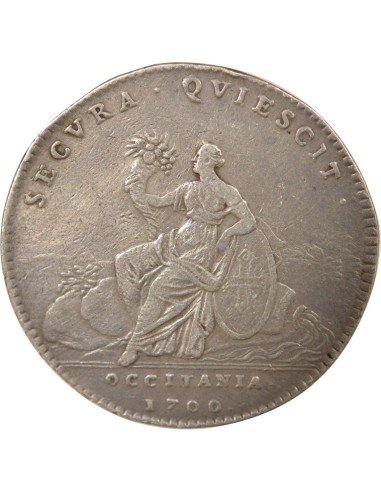 Louis XIV Etats de Languedoc 1 jeton Argent 1700