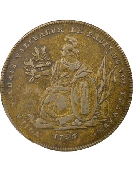 Roi d'Italie Campagne d'Italie 1 jeton Laiton 1796
