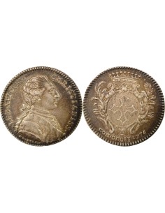 Louis XVI Etats de Languedoc 1 jeton Argent 1776