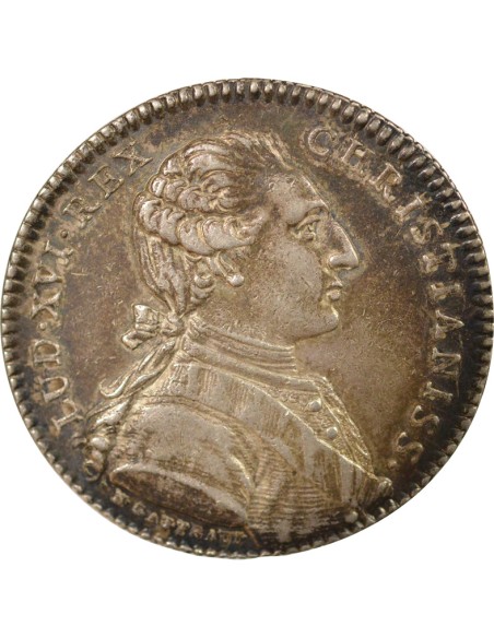 Louis XVI Etats de Languedoc 1 jeton Argent 1776