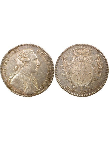 Louis XVI Etats de Languedoc 1 jeton Argent 1776