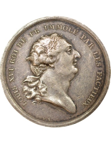Louis XVI Hommage 1 jeton Argent 1794-1796