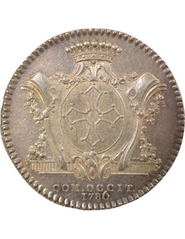 Louis XVI Etats de Languedoc 1 jeton Argent 1786/0