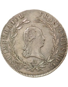 Autriche François II du Saint-Empire 20 kreuzer Argent 1812 A Vienne 2