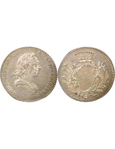 Louis XV Etats de Languedoc 1 jeton Argent 1766