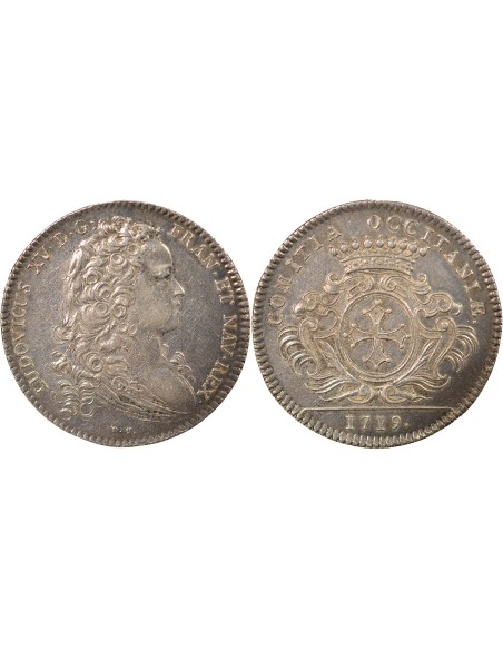 Louis XV 1 jeton Argent 1719
