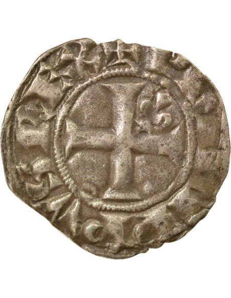 Philippe IV 1 double tournois Billon 1295 -1303