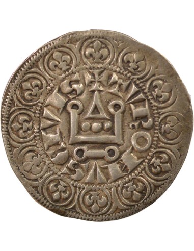 Philippe IV à l'O Rond 1 gros Argent 1285-1302