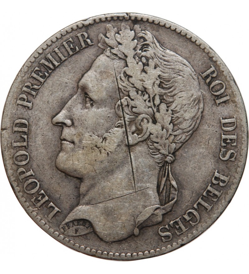 Belgique Belgique - 5 Francs Léopold I 1848