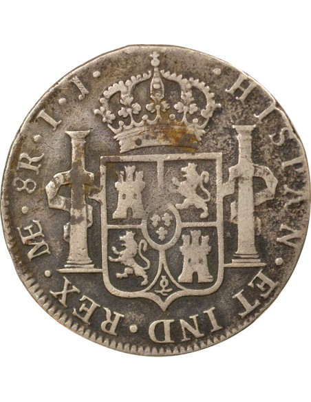 Pérou Charles IV d'Espagne 8 reales Argent 1800 BF Lima