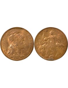 Dupuis 10 centimes Bronze 1916 A Paris