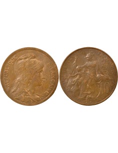 Dupuis 10 centimes Bronze 1917 A Paris