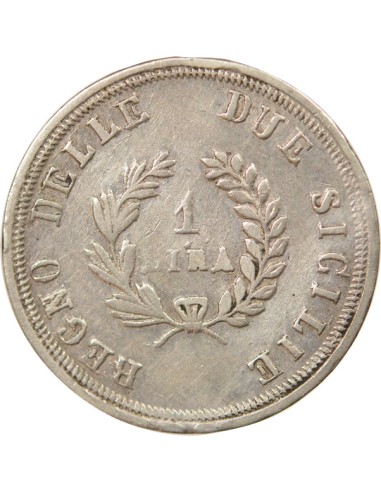 Naples Joachim Murat 1 lira Argent 1813 Naples
