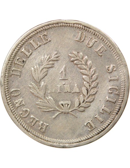 Naples Joachim Murat 1 lira Argent 1813 Naples