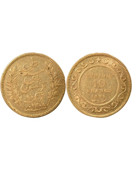 Napoléon III 10 francs Or 1891 A - Paris