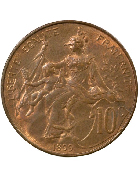 Dupuis 10 centimes Bronze 1899 A Paris