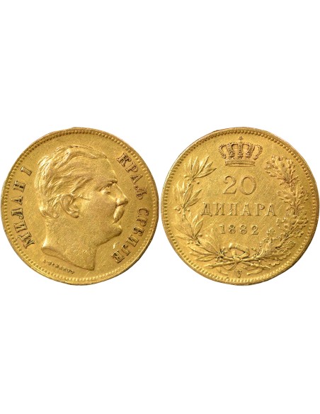 Serbie Milan Obrenovis