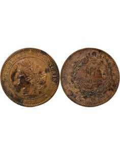 Cérès 10 centimes Bronze 1879 A - Paris