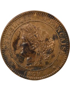 Cérès 10 centimes Bronze 1879 A - Paris 2