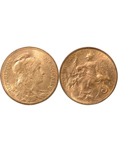 Dupuis 5 centimes Bronze 1900 A Paris