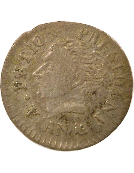 Haïti Alexandre Pétion 12 centimes Argent 1817