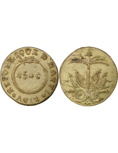 Haïti 25 centimes Argent 1815