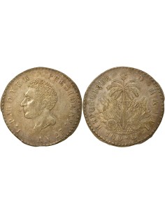 Haïti Jean Pierre Boyer 100 centimes Argent 1830