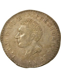 Haïti Jean Pierre Boyer 100 centimes Argent 1830 2