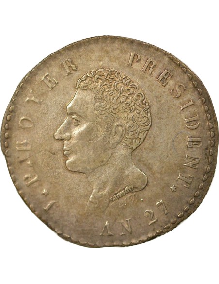 Haïti Jean Pierre Boyer 100 centimes Argent 1830