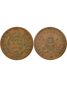 Haïti 2 centimes Cuivre 1850