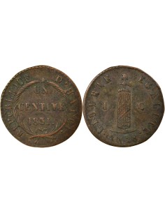 Haïti 1 centime Cuivre 1831