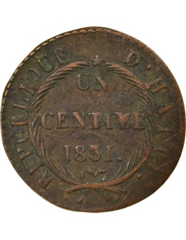 Haïti 1 centime Cuivre 1831
