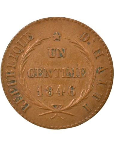 Haïti 1 centime Cuivre 1846